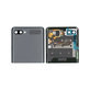 Samsung Galaxy Z Flip 5G F707B - LCD Kijelző + Érintőüveg + Keret (Külső) (Mystic Gray) - GH96-13806A Genuine Service Pack