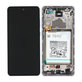Samsung Galaxy A72 A725F, A726B - LCD Kijelző + Érintőüveg + Keret + Akkumulátor (Awesome Violet) - GH82-25541C, GH82-25542C Genuine Service Pack