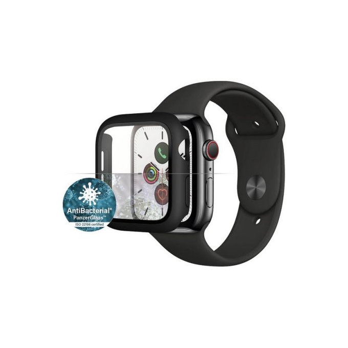 PanzerGlass - Edzett üveg Full Body AB - Apple Watch 4, 5, 6, SE (1st gen) és SE (2nd gen) 40mm, fekete