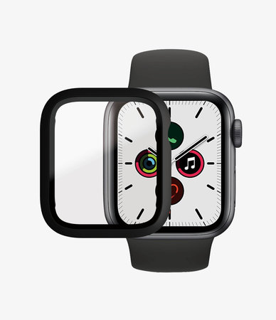 PanzerGlass - Edzett üveg Full Body AB - Apple Watch 4, 5, 6, SE (1st gen) és SE (2nd gen) 40mm, fekete