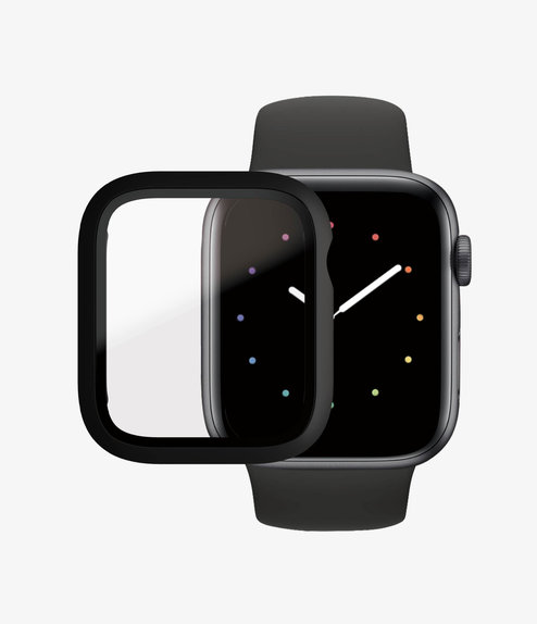 PanzerGlass - Edzett üveg Full Body AB - Apple Watch 4, 5, 6, SE (1st gen) és SE (2nd gen) 44mm, fekete