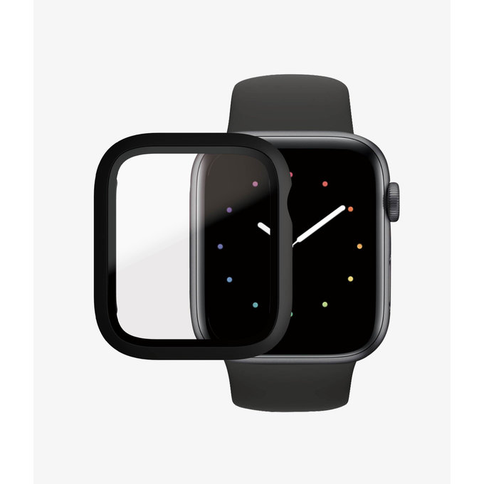 PanzerGlass - Edzett üveg Full Body AB - Apple Watch 4, 5, 6, SE (1st gen) és SE (2nd gen) 44mm, fekete