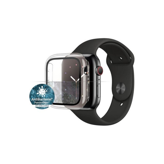 PanzerGlass - Edzett üveg Full Body AB - Apple Watch 4, 5, 6, SE (1st gen) és SE (2nd gen) 44mm, átlátszó