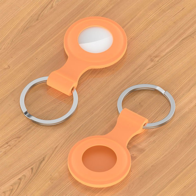 Tech-Protect - Icon kulcstartó az Apple AirTag számára, narancssárga