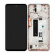 Xiaomi Mi 10T Lite 5G - LCD Kijelző + Érintőüveg + Keret (Rose Gold Beach) - 5600050J1700 Genuine Service Pack