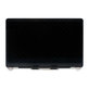 Apple MacBook Air 13" A1932 (2019), 13" A2179 (2020) - LCD Kijelző + Előlapi Üveg + Fedőlap (Space Gray) Refurbished