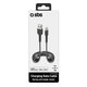 SBS - Lightning / USB Kábel (1m), fekete