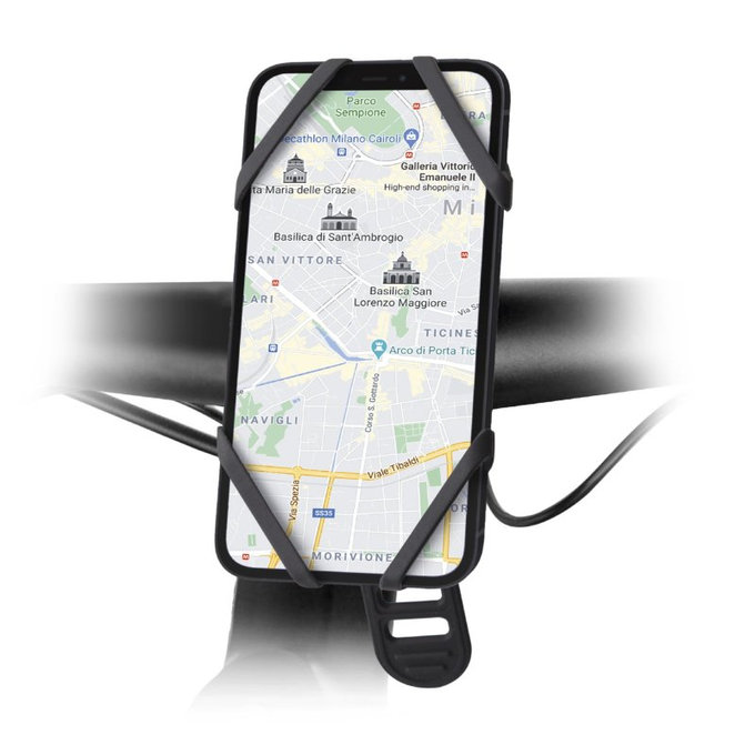 SBS - E-Go tartó elektromos robogóhoz és kerékpárhoz, fekete színű