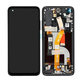 Asus Zenfone 8 ZS590KS - LCD Kijelző + Érintőüveg + Keret (Obsidian Black) - 90AI0061-R20010 Genuine Service Pack