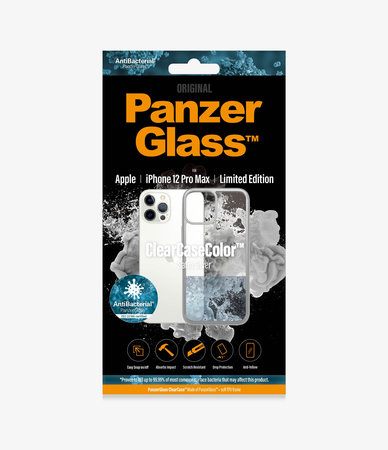 PanzerGlass - Tok ClearCase AB - iPhone 12 Pro Max, silver