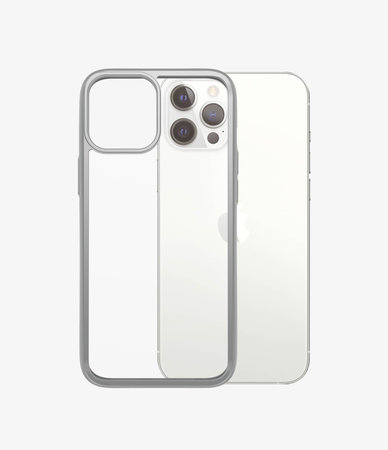 PanzerGlass - Tok ClearCase AB - iPhone 12 Pro Max, silver