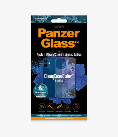 PanzerGlass - Tok ClearCase AB - iPhone 12 mini, blue