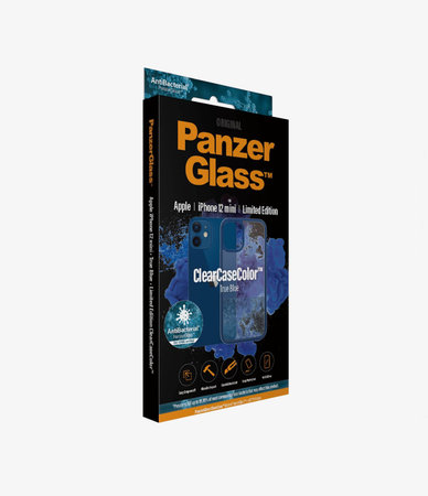 PanzerGlass - Tok ClearCase AB - iPhone 12 mini, blue