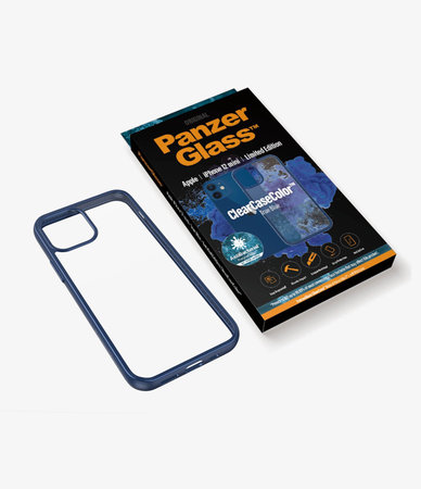 PanzerGlass - Tok ClearCase AB - iPhone 12 mini, blue
