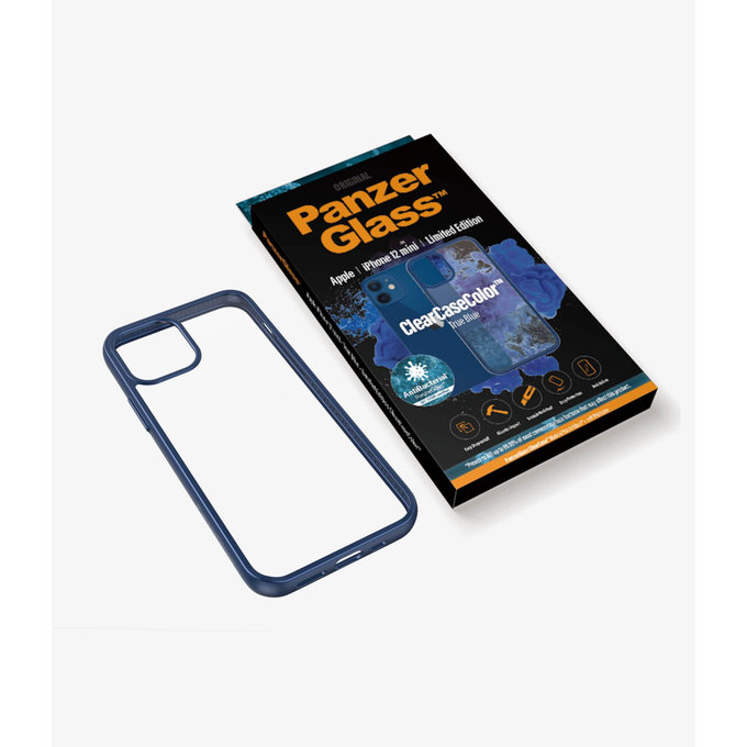 PanzerGlass - Tok ClearCase AB - iPhone 12 mini, blue