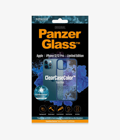 PanzerGlass - Tok ClearCase AB - iPhone 12 és 12 Pro, blue