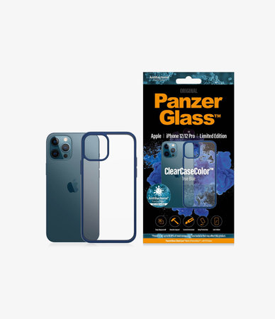 PanzerGlass - Tok ClearCase AB - iPhone 12 és 12 Pro, blue