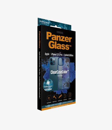 PanzerGlass - Tok ClearCase AB - iPhone 12 és 12 Pro, blue