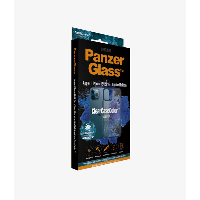 PanzerGlass - Tok ClearCase AB - iPhone 12 és 12 Pro, blue