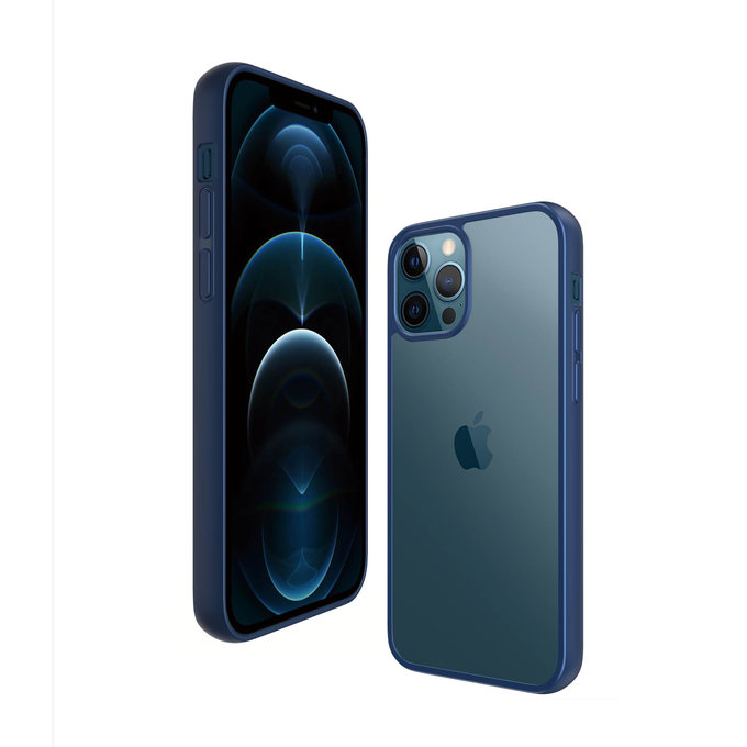 PanzerGlass - Tok ClearCase AB - iPhone 12 és 12 Pro, blue