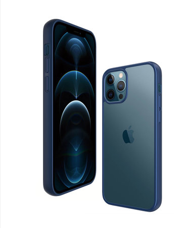 PanzerGlass - Tok ClearCase AB - iPhone 12 Pro Max, blue