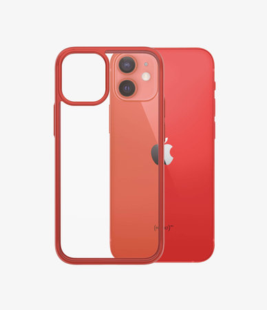 PanzerGlass - Tok ClearCase AB - iPhone 12 mini, red