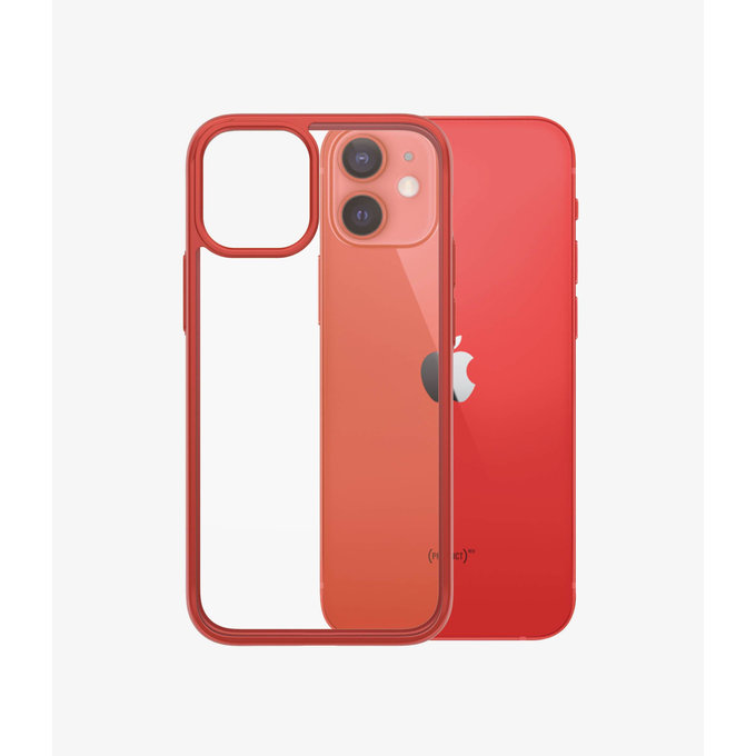 PanzerGlass - Tok ClearCase AB - iPhone 12 mini, red
