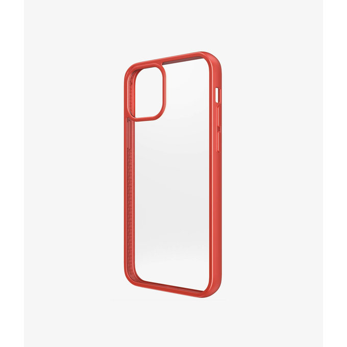 PanzerGlass - Tok ClearCase AB - iPhone 12 Pro Max, red