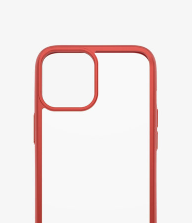 PanzerGlass - Tok ClearCase AB - iPhone 12 Pro Max, red