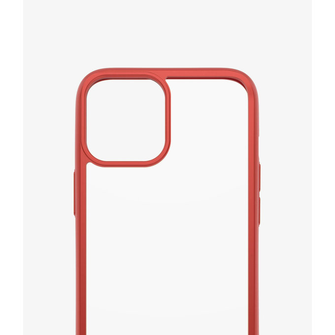 PanzerGlass - Tok ClearCase AB - iPhone 12 Pro Max, red