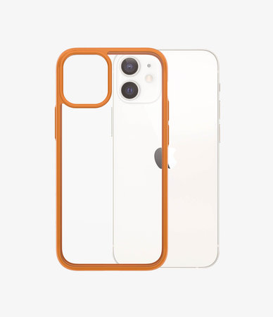 PanzerGlass - Tok ClearCase AB - iPhone 12 mini, orange