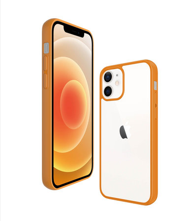 PanzerGlass - Tok ClearCase AB - iPhone 12 mini, orange