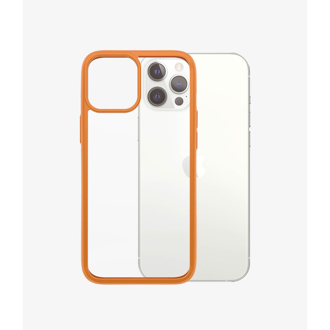 PanzerGlass - Tok ClearCase AB - iPhone 12 Pro Max, orange