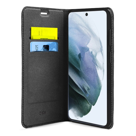 SBS - Tok Book Wallet Lite - Samsung Galaxy S21 FE, fekete
