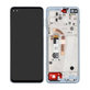 Motorola Moto G100 XT2125 - LCD Kijelző + Érintőüveg + Keret (Iridescent Sky) - 5D68C18073 Genuine Service Pack