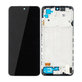 Xiaomi Redmi Note 10 - LCD Kijelző + Érintőüveg + Keret (Onyx Gray) - 5600020K7A00 Genuine Service Pack