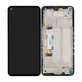 Xiaomi Redmi Note 9T 5G - LCD Kijelző + Érintőüveg + Keret (Nightfall Black) - 5600030J2200 Genuine Service Pack