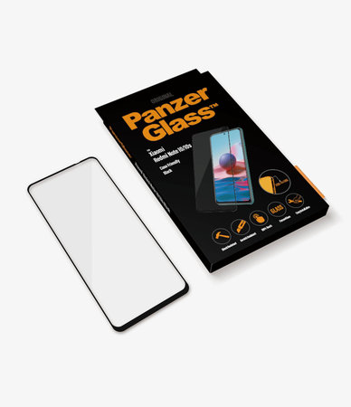 PanzerGlass - Edzett Üveg Case Friendly - Xiaomi Redmi Note 10, 10S, fekete