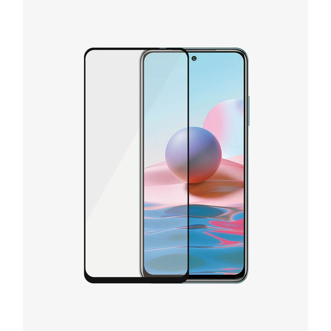 PanzerGlass - Edzett Üveg Case Friendly - Xiaomi Redmi Note 10, 10S, fekete