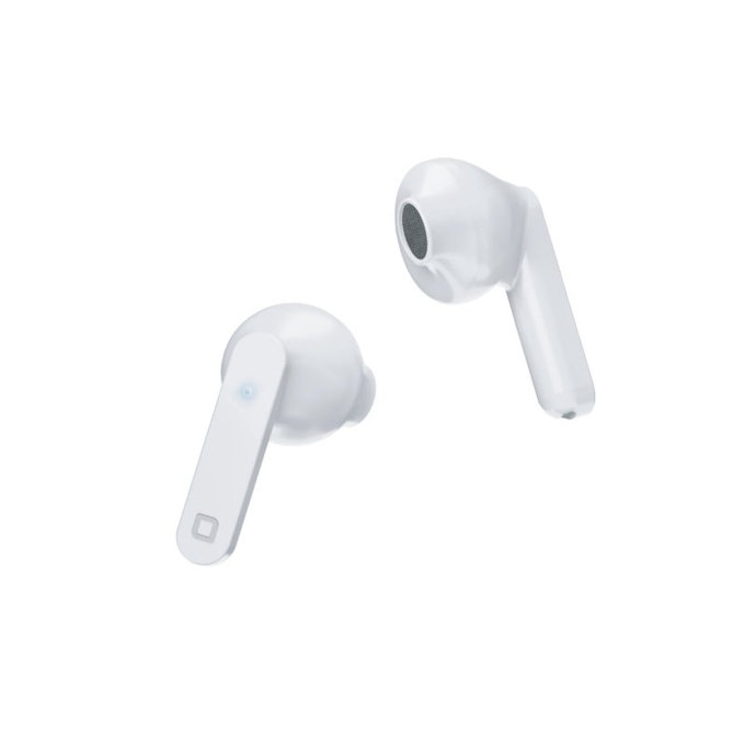 SBS - TWS Air Free vezeték nélküli fejhallgató töltőtáskával 250 mAh, fehér