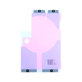 Apple iPhone 12 Pro Max - Hátsó Ház Apró Alkatrészekkel (Silver)