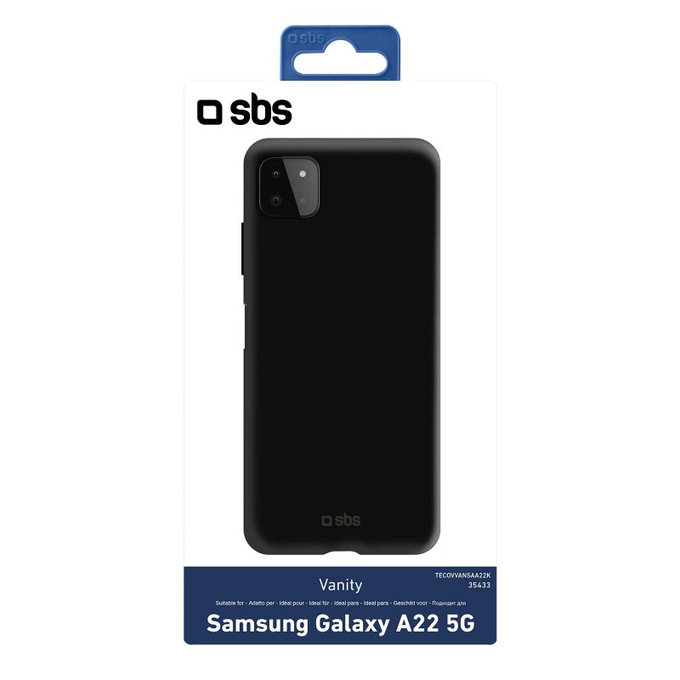 SBS - Tok Vanity - Samsung Galaxy A22 5G, fekete