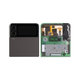 Samsung Galaxy Z Flip 3 F711B - LCD Kijelző + Érintőüveg + Keret (Külső) (Phantom Black) - GH97-26773A Genuine Service Pack