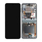 Samsung Galaxy Z Flip 3 F711B - LCD Kijelző + Érintőüveg + Keret (Green) - GH82-26273C Genuine Service Pack