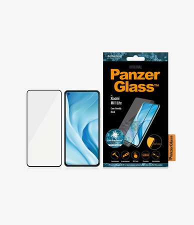 PanzerGlass - Edzett Üveg Case Friendly - Xiaomi Mi 11 Lite, fekete