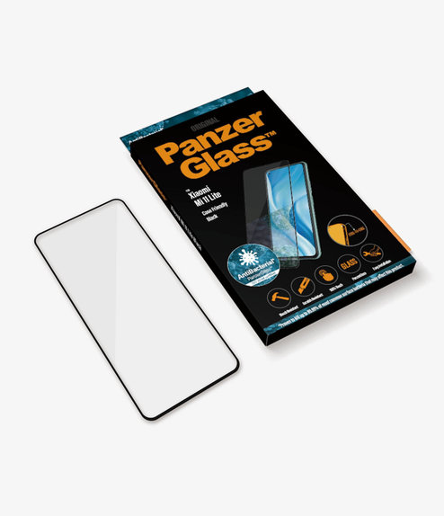 PanzerGlass - Edzett Üveg Case Friendly - Xiaomi Mi 11 Lite, fekete