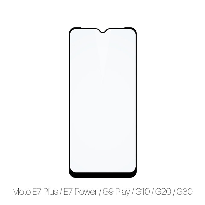 FixPremium FullCover Glass - Edzett üveg - Motorola Moto E7 Plus, E7 Power, G9 Play, G10, G20 és G30