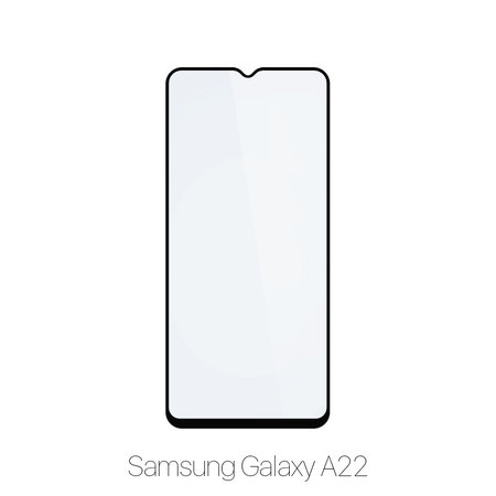 FixPremium FullCover Glass - Edzett üveg - Samsung Galaxy A22