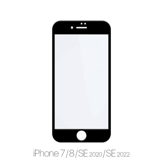 FixPremium FullCover Glass - Edzett üveg - iPhone 7, 8, SE 2020 és SE 2022