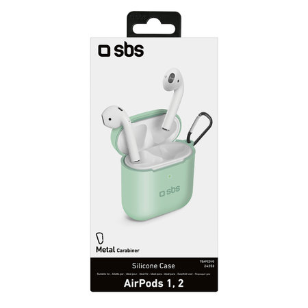 SBS - Silicon Tok - Apple AirPods 2016, AirPods 2019, zöld